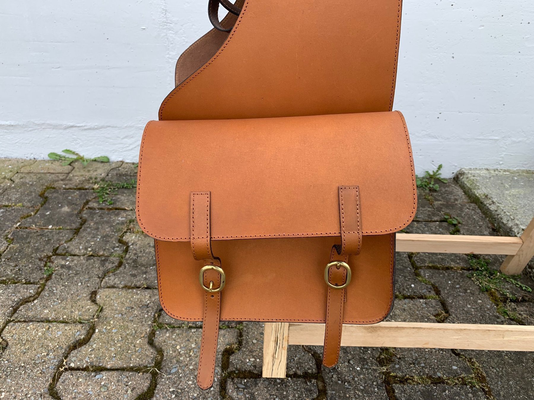 Mofa-Ersatzteile: 1 Paar schöne Satteltaschen – Gebraucht aus Feldbach von  3