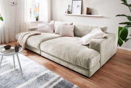 Big Sofa High End in Cord nature