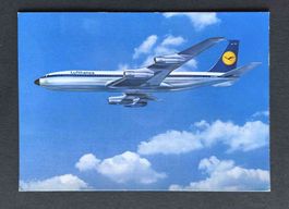 AK Lufthansa Boing 707 Intercontinental Jet