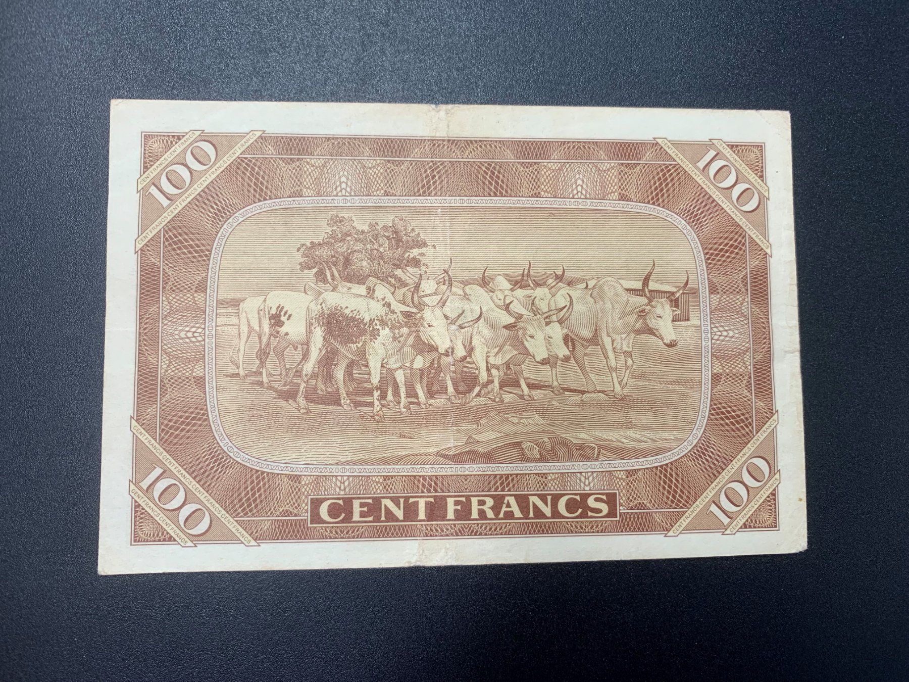 Banconote: Banknote Mali 1960, 100 Francs, P-2, ss-vz – Usato da Safenwil venduto da Catracho99 1