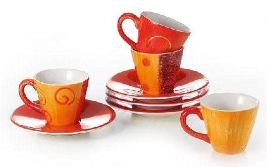 Tazze: Espressotasse Set "Patricia" – Nuovo e nell'imballaggio originale da Alpnach Dorf venduto da Mee-als-Tee