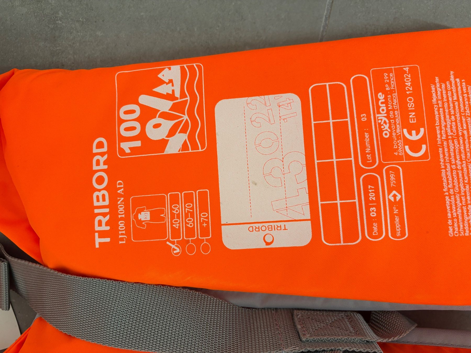 Giubbotti di salvataggio: Rettungsweste Tribord – Nuovo e nell'imballaggio originale da Meilen venduto da bre_r7zh 1