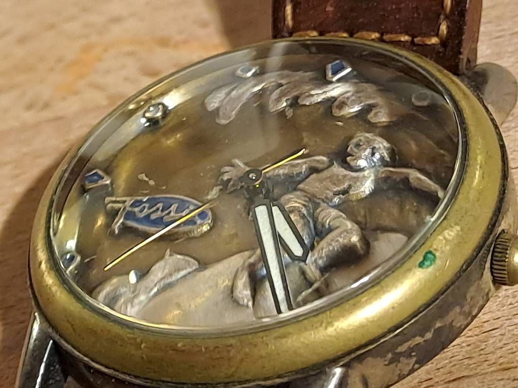 Fossil Uhren: Fossil Uhr mit Surfer Sonder Edition – Gebraucht aus Burg im Leimental von Fridulin 1