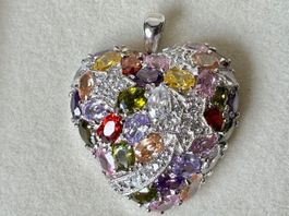 Herzanhänger Silber 925 NEU