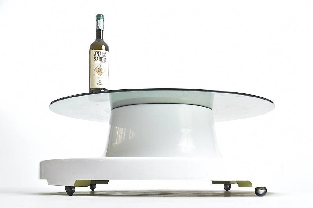 Tavoli: Space Age Couchtisch auf Rollen – Usato da Zürich venduto da IndividumCH 6