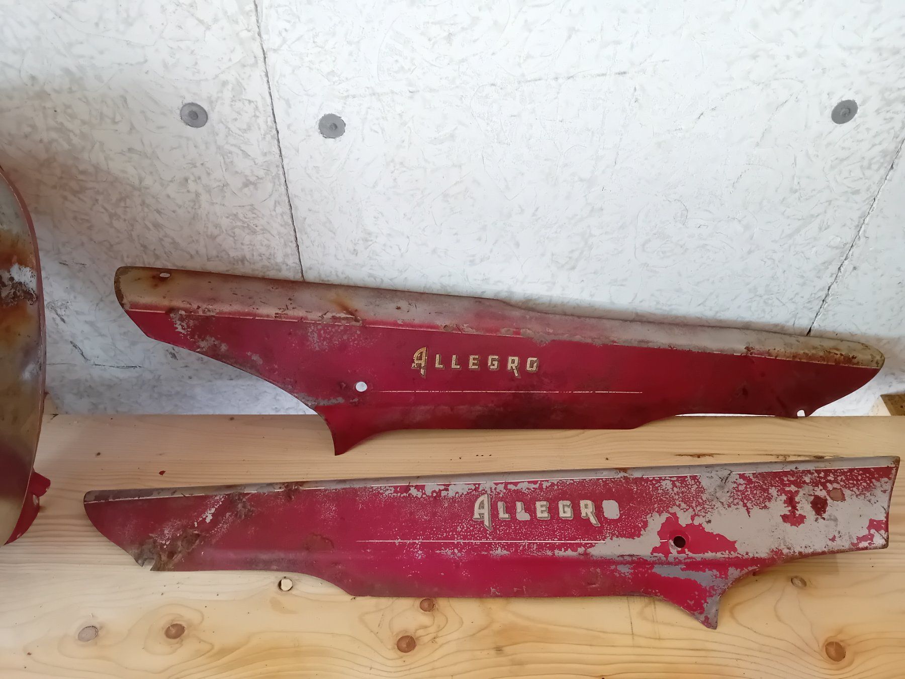 Sachs Cyclomoteurs: Mofa Sachs Allegro Tank und Seitenschützer – D'occasion à Schwanden b. Brienz par hoihoi03 1
