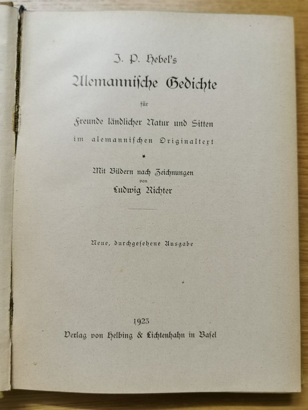Libri: Hebel: Alemannische Gedichte, 1923 – Usato da Hohenrain venduto da mr10 2