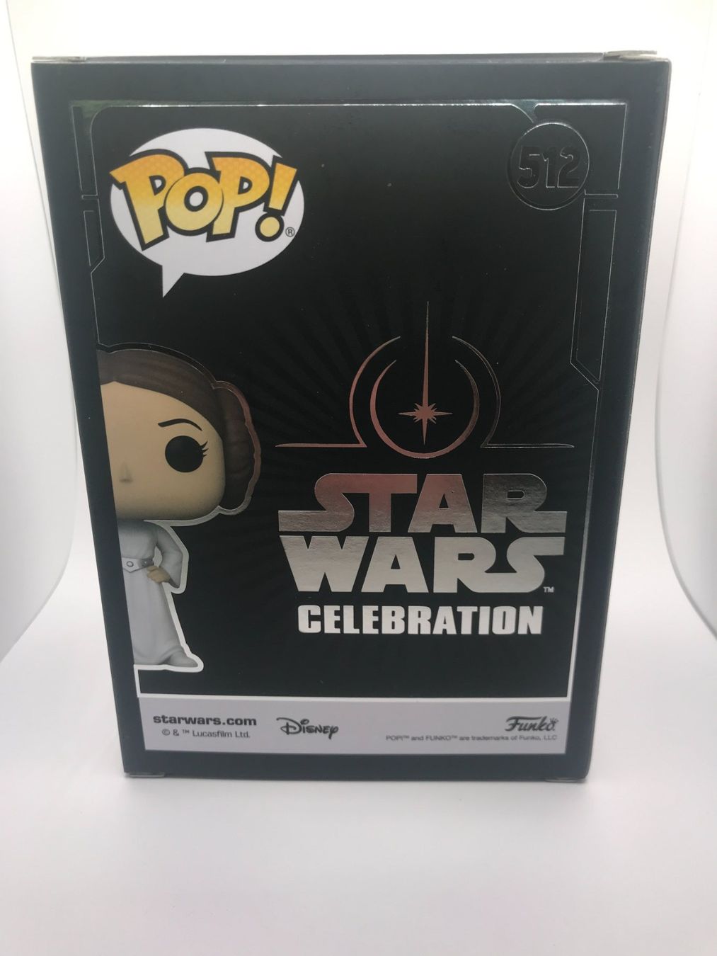Funko POP - 512 - Princess Leia - Star Wars - Galactic Con. (Neu ...