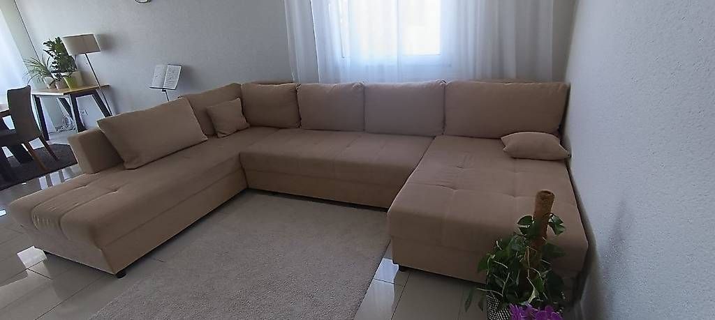 Sofas: Sofa Ecksofa (U-Form) mit Schlaffunktion – Gebraucht aus Urtenen-Schönbühl von yha_vy25 1
