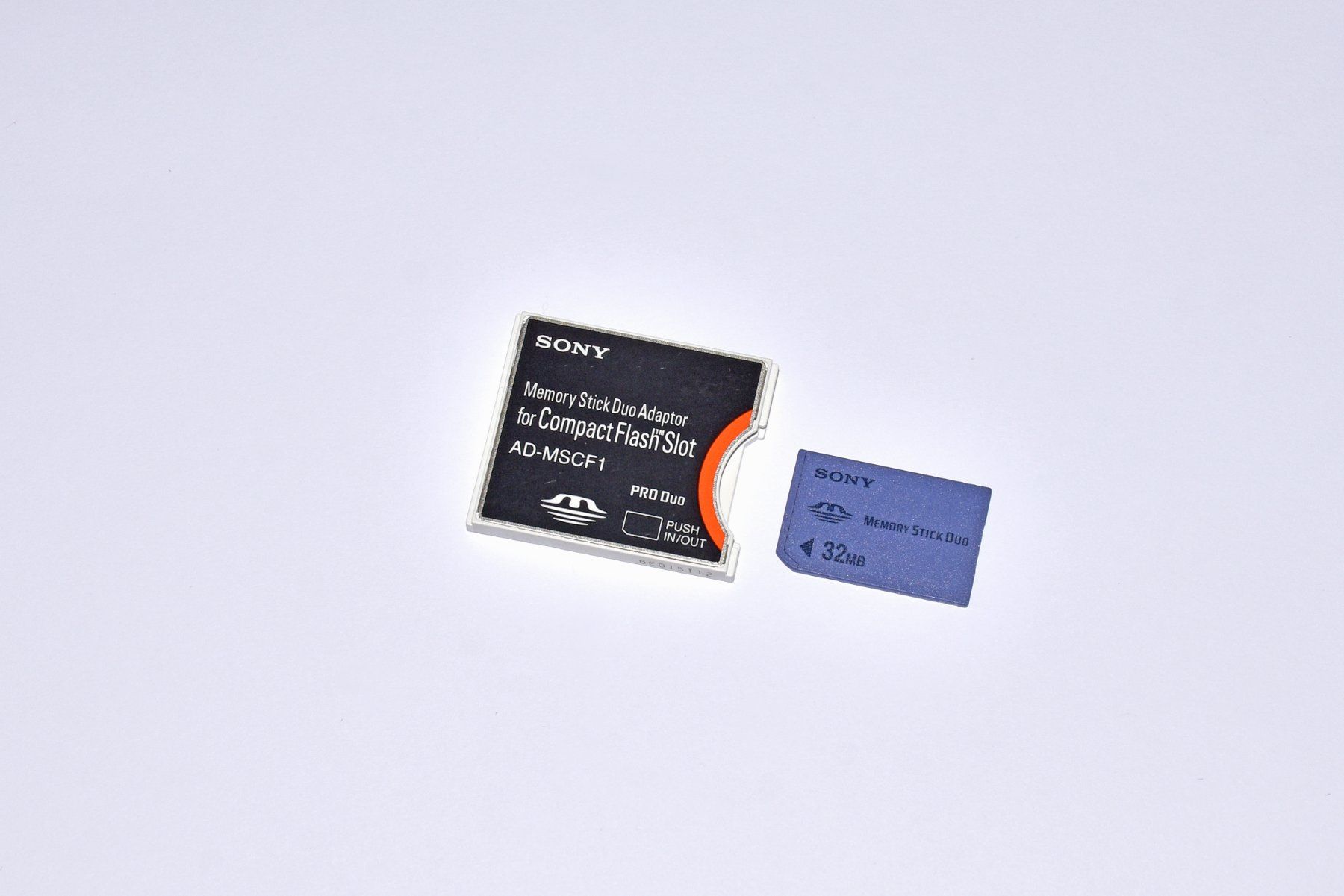 Laufwerke & Adapter: Sony AD-MSCF1 Memory Stick Duo Adapter Compact Flash Slot – Gebraucht aus Dietikon von ruvostar 1