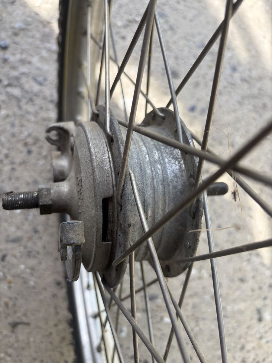 Puch Pièces pour mobylette: Mofa Puch Maxi Speichenrad vorne – Défectueux à Latterbach par Bbutz98 2