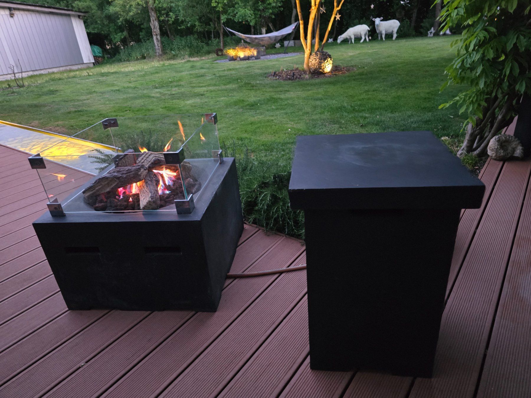 Cheminée d'extérieur: Gasfeuerstelle outdoor – D'occasion à Oberbuchsiten par mmfischer63