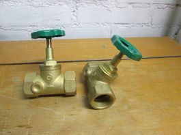 Messing-Durchgangsventil, Absperrventil MS 1 1/4" (2013-TMH)