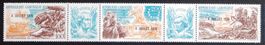 Gabon Kat. 594-596 ** 1976 200 Jahre USA