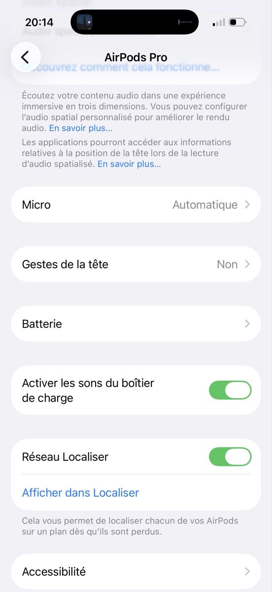 Apple Cuffie: Apple AirPods Pro 2ème génération usagé – Usato da Chenens venduto da anasantos90 4