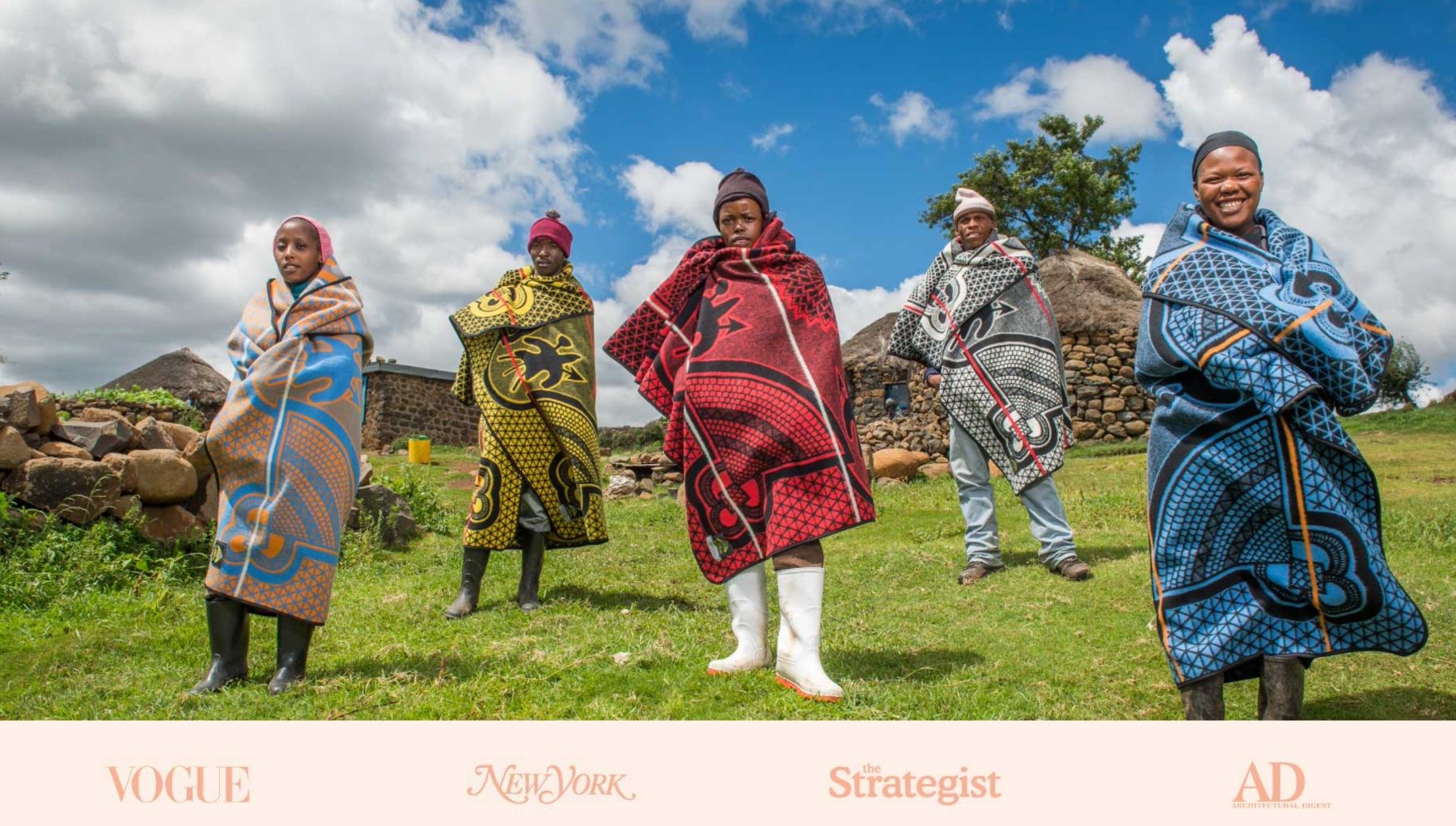 : Couverture Basotho - Seanamarena Poone - Bleue – Neuf avec emballage d'origine à begnins par jer_tl2r 2