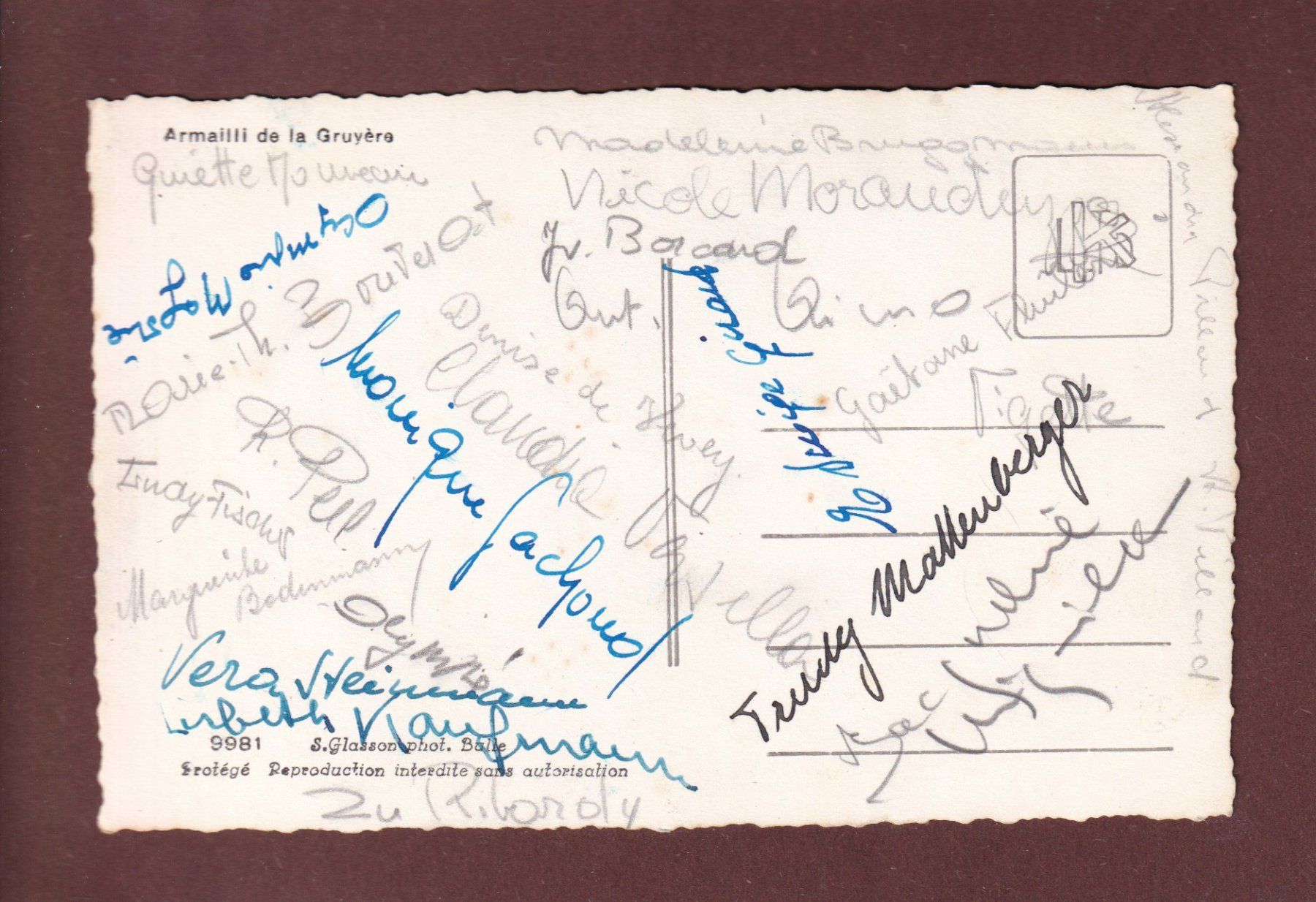 Cartoline postali: ARMAILLI de la Gruyère – Usato da Pully venduto da nicecards 1