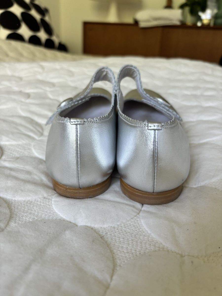 Scarpe per ragazze: Mary janes in Silber 36 – Usato da Cham venduto da MC_0605 1