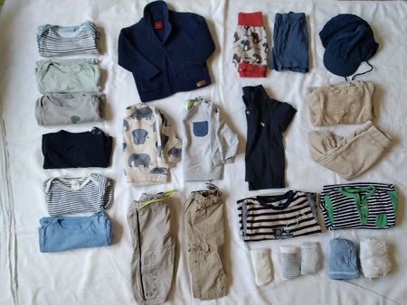 Baby Kleiderpaket Junge Grösse 74 gebraucht 