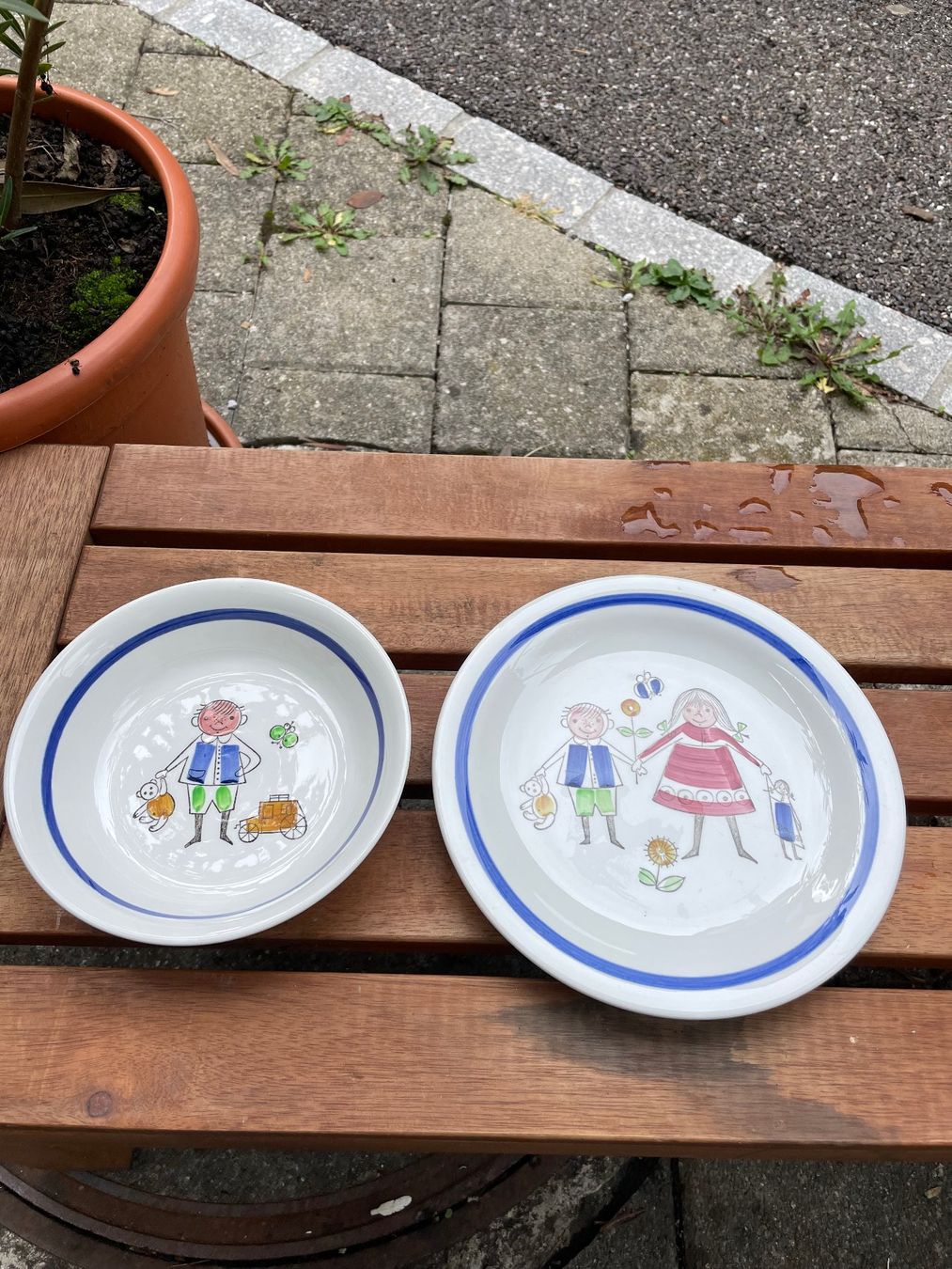 Teller: Kinder-Teller – Gebraucht aus Forch von ESELSTEIN 1