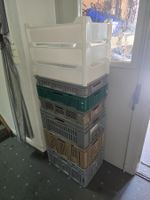 Posten diverser gebrauchter Lagerkisten 9 Stk. ab 1.-