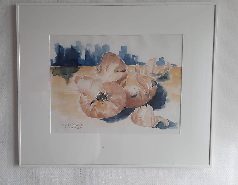 Gemälde: Aquarell - Bild – Gebraucht aus Zuckenriet von Delta31