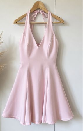 ROSA NECKHOLDER-MINIKLEID ZARA
