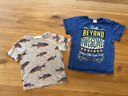 Jungen T-Shirt Set Gr. 92