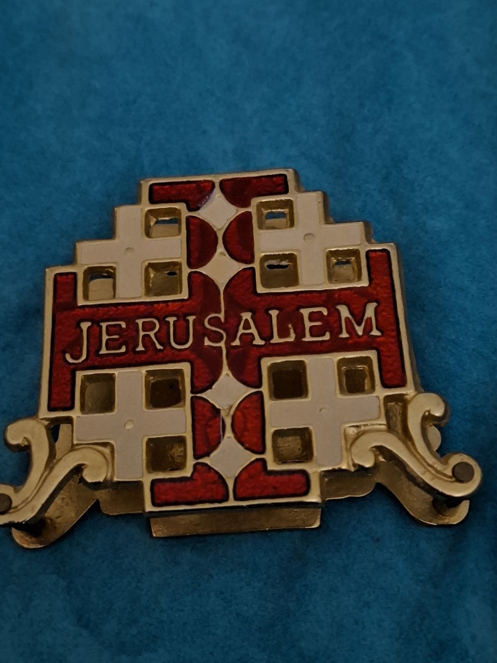 Altro in Stoviglie & Bicchieri: Jerusalem Serviettenständer aus Metall, Vintage Design – Nuovo (secondo la descrizione) da Zuchwil venduto da bvj_5t82 3