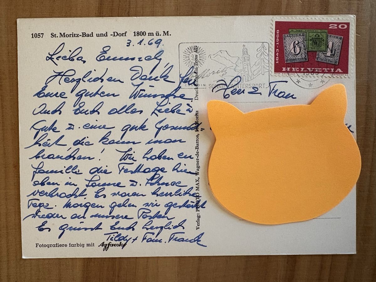 Cartoline postali: AK von St. Moritz Bad und Dorf – Usato da Rümlang venduto da Kartenpost1 1