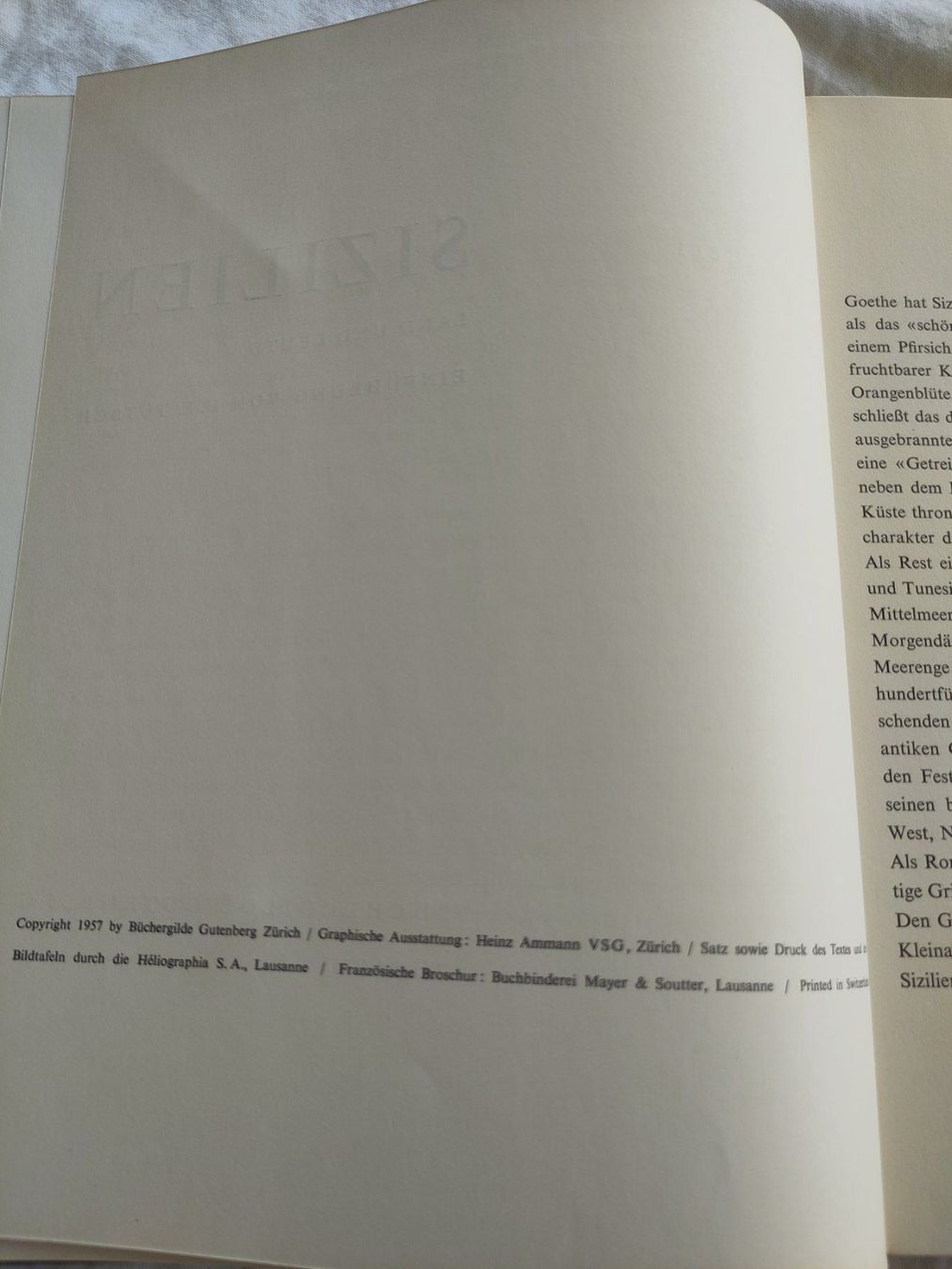 Libri: Buch Sizilien von Walter Läubli – Usato da Zürich venduto da skr_rln9 2