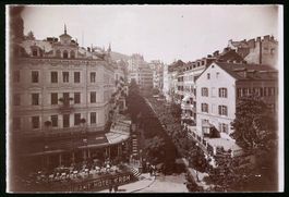 Fotografie Karlsbad, Untere Parkstrasse,