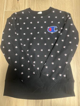 Champion – Sweat Noir Streetwear