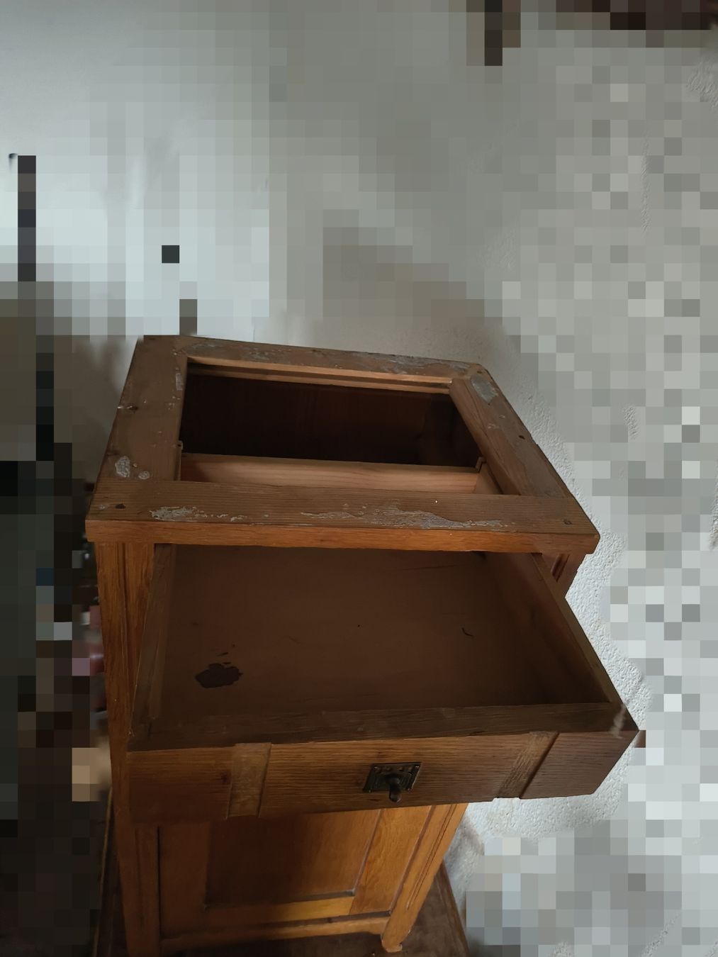 Comodini: Nachttisch mit Nachttopf  – Difettoso da Zug venduto da kat_q98k 2