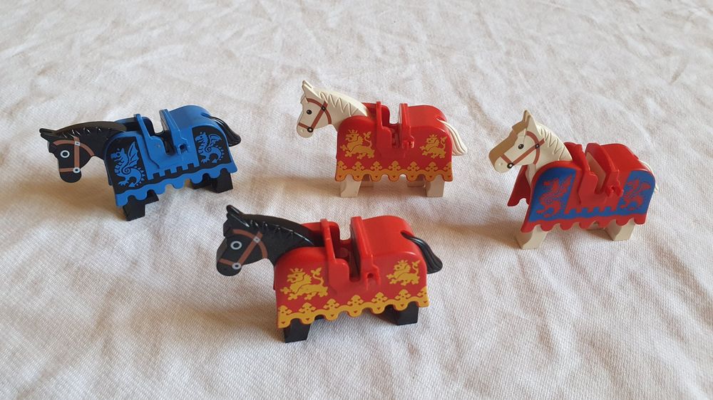 LEGO Ritter Pferde Castle 90er 80er System Sammler Decke (Gebraucht) in ...