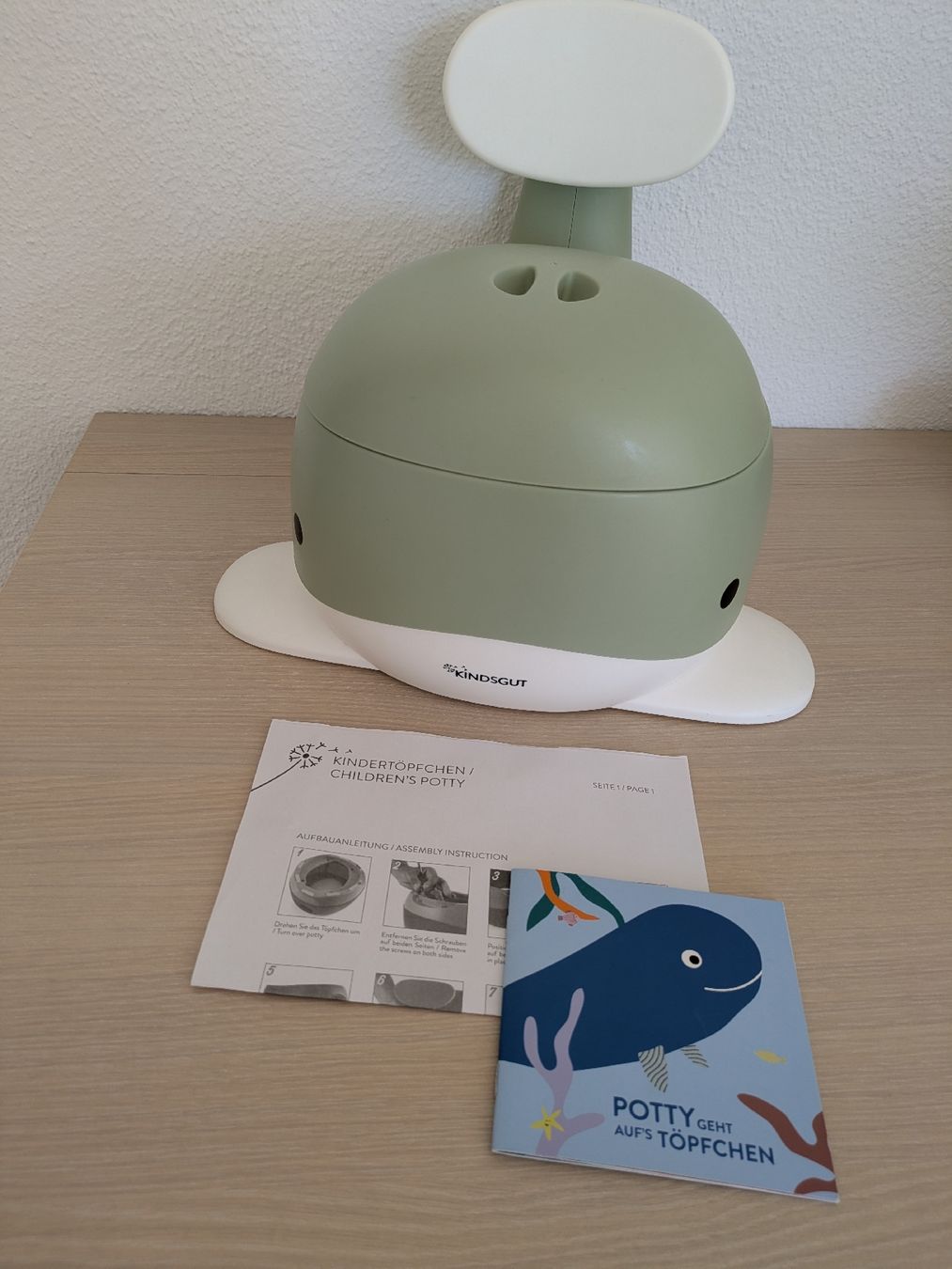 WC: Kindsgut Kindertöpfchen Wal – Usato da Kölliken venduto da mic_9n9d