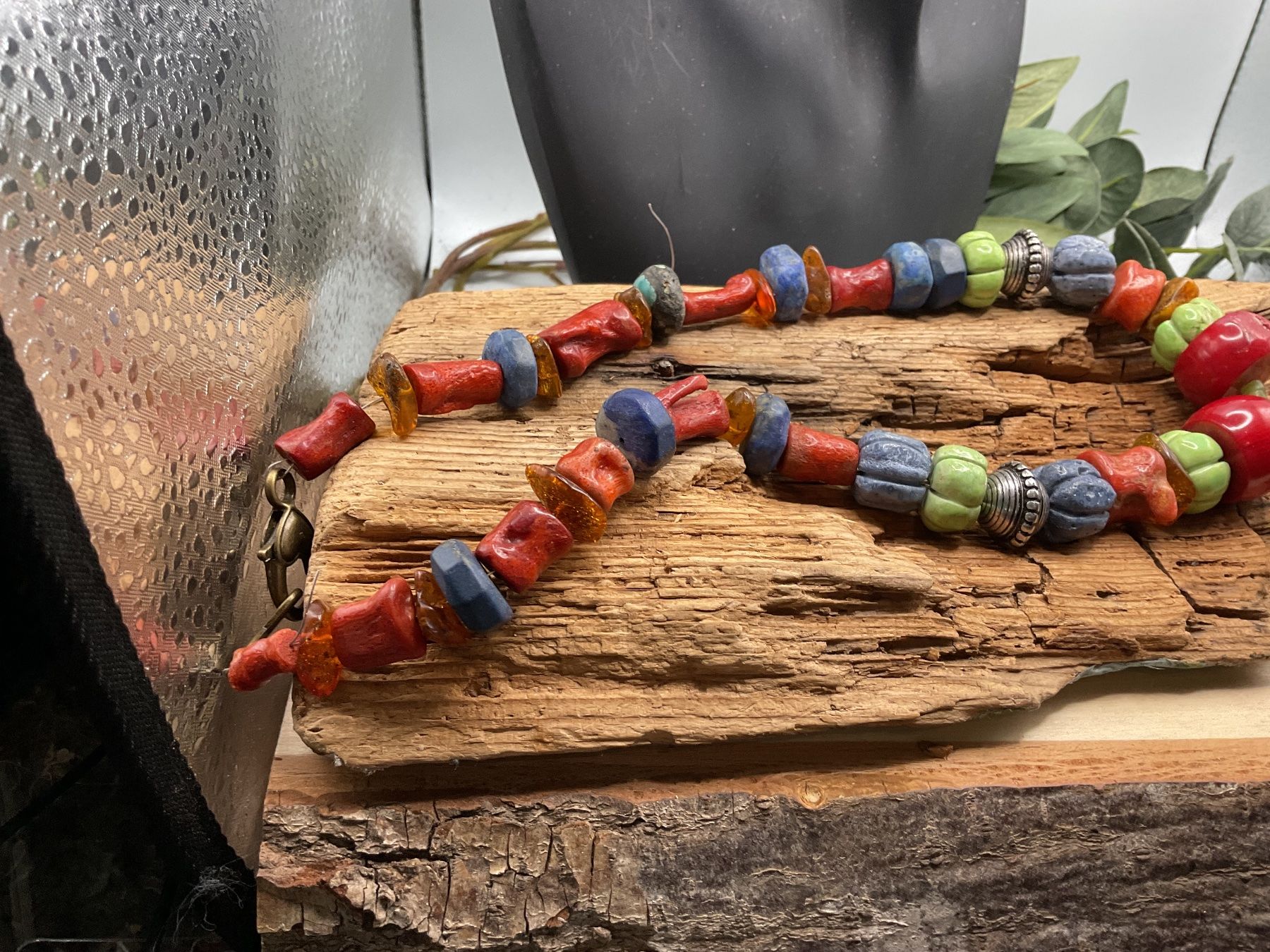 Catenine: Ethnokette aus versch. Materialien – Usato da luzern venduto da Alpendorf1 7