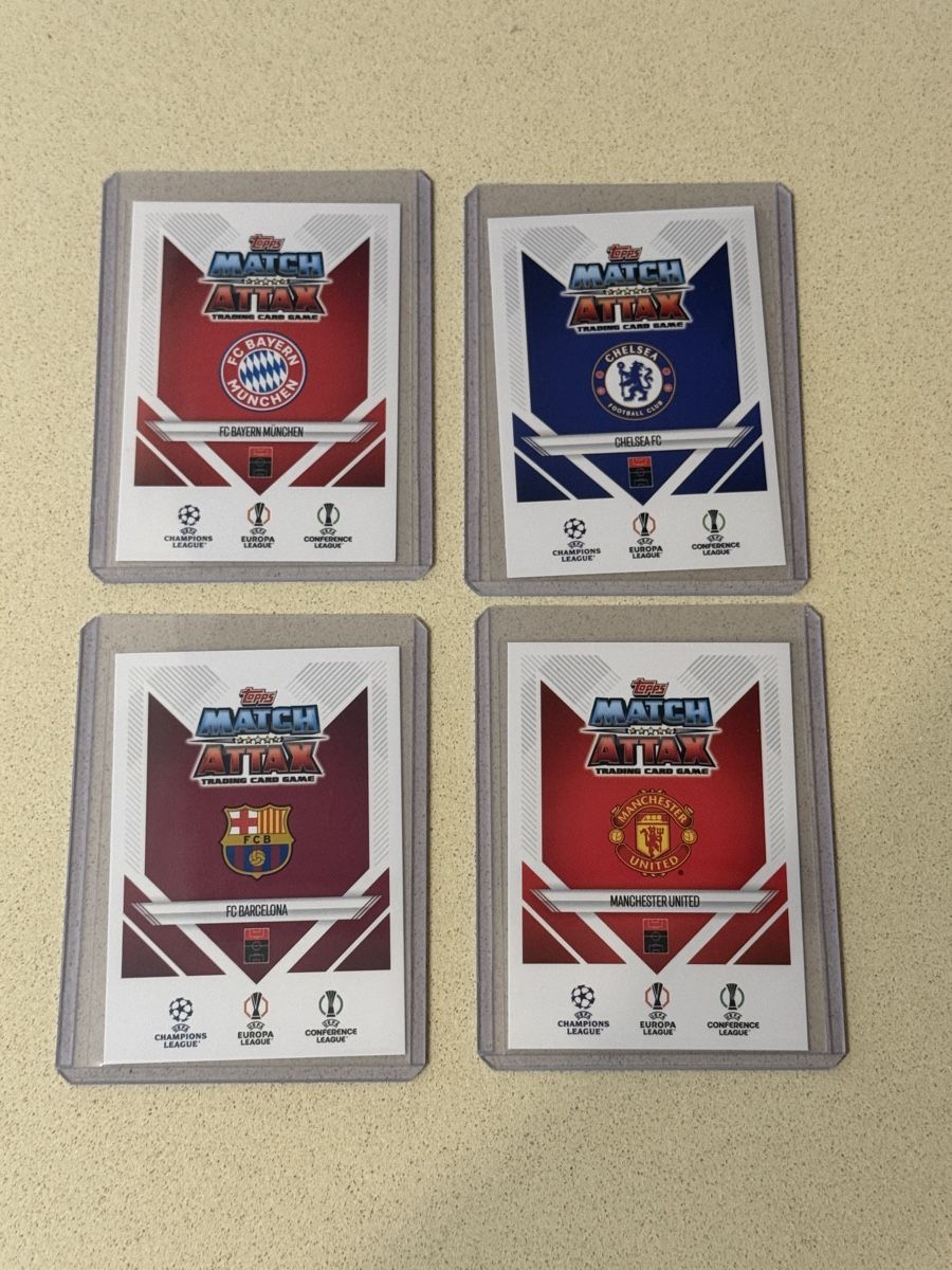Topps Carte collezionabili: 4x Topps Match Attax Classic Celebrations  – Nuovo (secondo la descrizione) da Birsfelden venduto da bar_dlr6 1