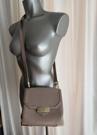 Alexander Wang Crossbody Bag - Taupe, Stylish & Chic!