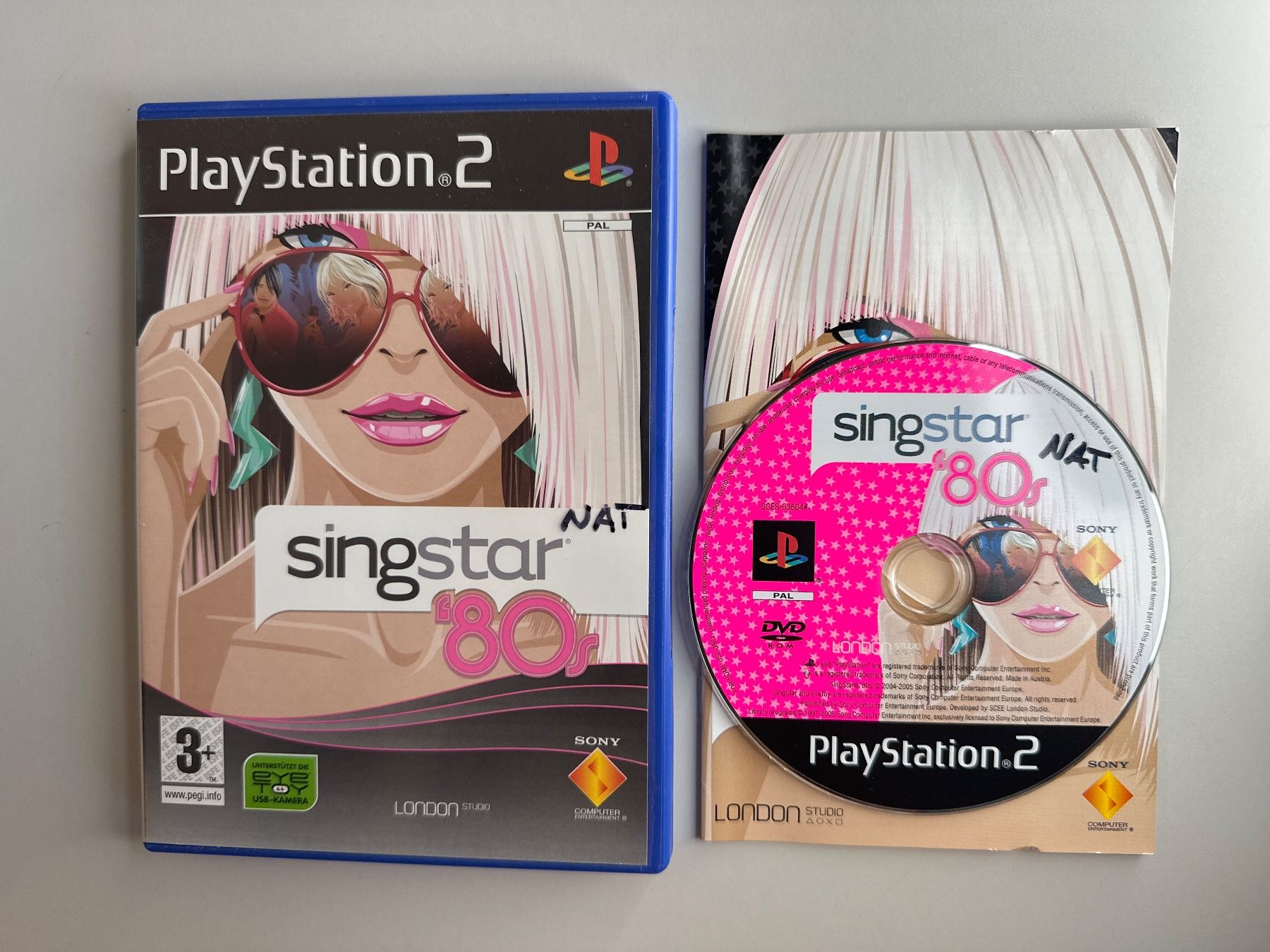 Sony Jeux: Singstar 80s - PS2 – D'occasion à St.gallen par taduz