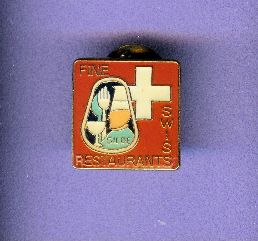 Placchette & Badge: FINE  SWISS  RESTAURANTS  GILDE – Usato da Winterthur venduto da Sammleroase