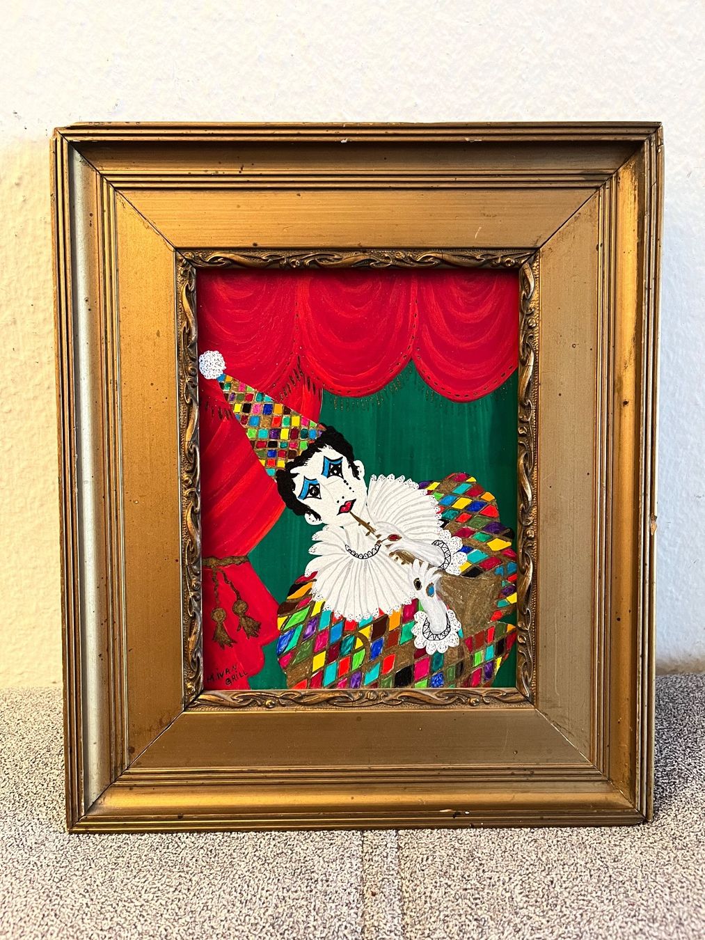 Dipinti: Marijan Ivan GRILL (1941) Original Ölgemälde – Usato da Basel venduto da PAUL_ART