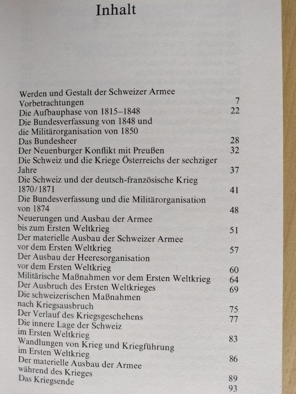 Libri: Schweizer Armee Militär Buch von 1985 – Usato da Schwanden Sigrisw venduto da pho_2mc9 1