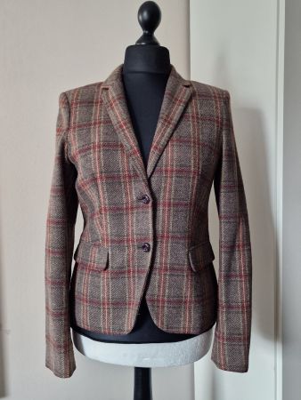 Damen Blazer kariert mit Ellbogenpatch ESPRIT,  Gr.42