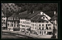 Baden, Badhotel Hirschen-Rebstock mit Uf
