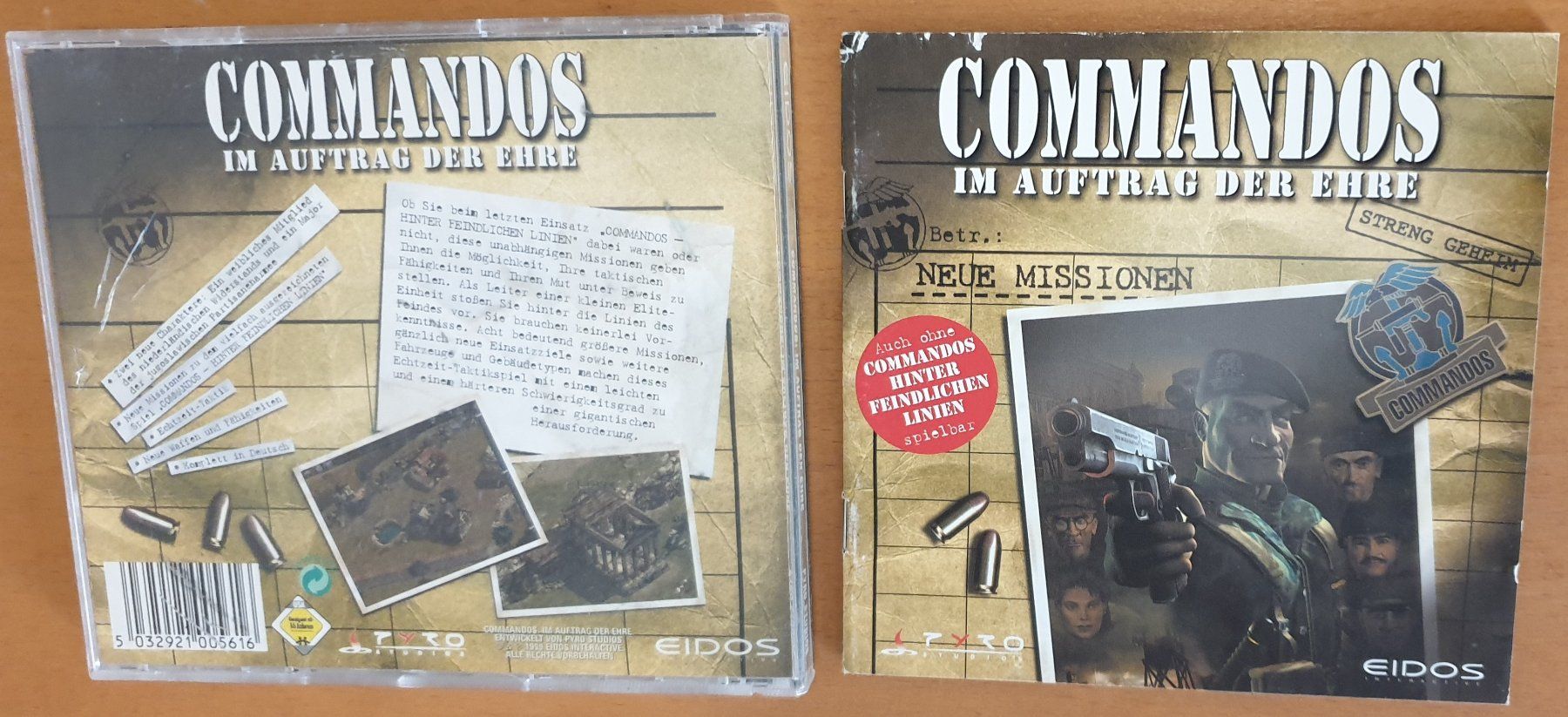 Giochi: Commandos - Im Auftrag Der Ehre – Usato da Münchenstein venduto da Xoximilko
