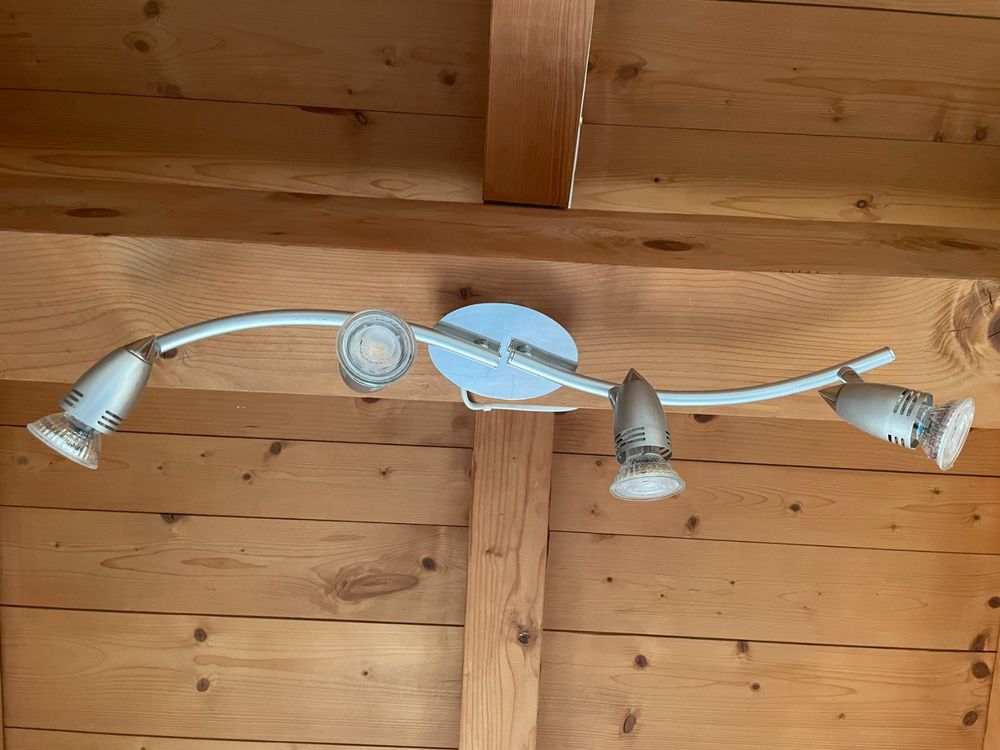 Kronleuchter & Deckenlampen: Deckenlampe mit 4 Ledspots – Gebraucht aus Contra von Oly_93