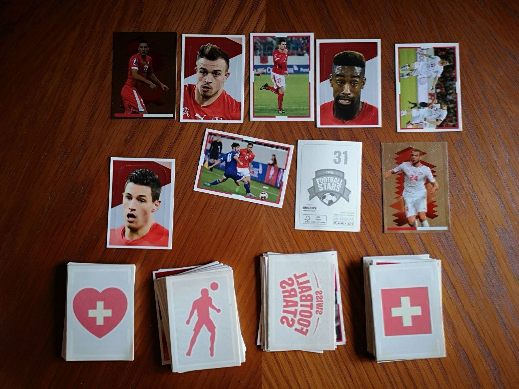 Migros Sammelbilder & Trading cards: Migros Panini Bilder – Neu (gemäss Beschreibung) aus Rothrist von GIWALD