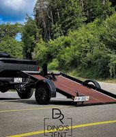 Motorrad/ Quad Anhänger Prüfungsfrei Mieten