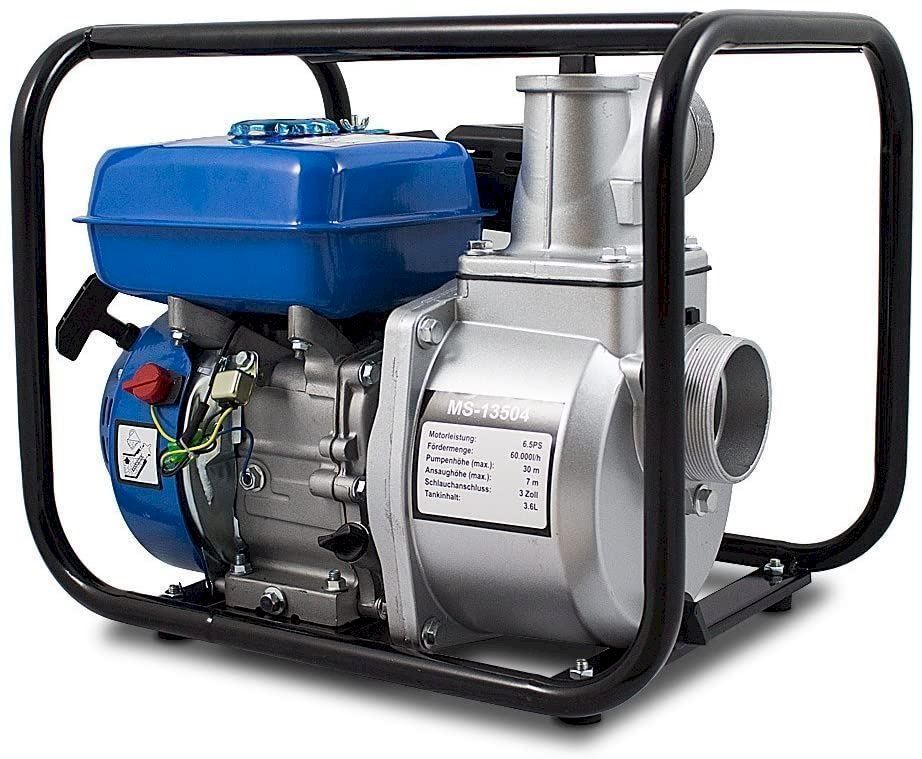 Annaffiatura & Irrigazione: BITUXX Benzin Gartenpumpe MS-13504 – Nuovo e nell'imballaggio originale da Bottighofen venduto da zaap 1